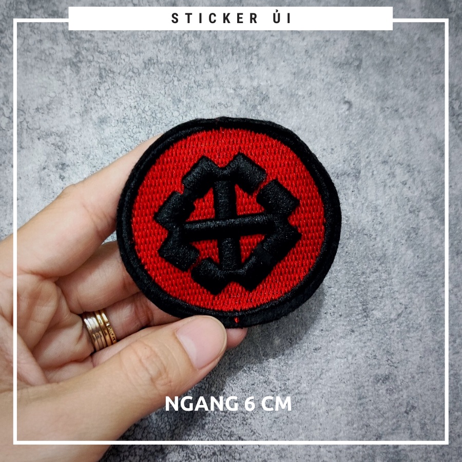 Sticker ủi quần áo cao cấp CÓ SẴN KEO ỦI,sticker dán quần áo dùng làm miếng dán vá Quần Áo,vá áo phao,trang trí quần áo