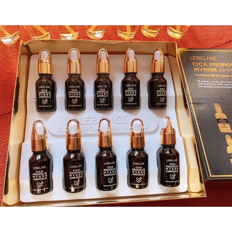 Tế bào gốc mụn thâm nám lỗ chân lông keo ong Chúa Lebelage Cica Propolis Myrrh Ampoule ✅ | BigBuy360 - bigbuy360.vn