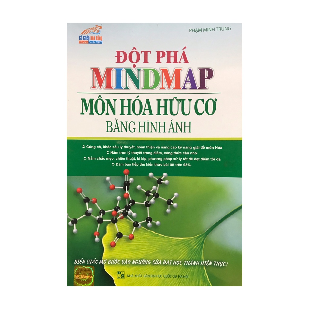 Sách - Đột phá Minmap môn hóa hữu cơ bằng hình ảnh ( MCBooks )