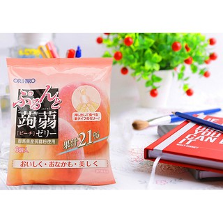 Thạch trái cây Orihiro Nhật Bản loại túi nhỏ 120g