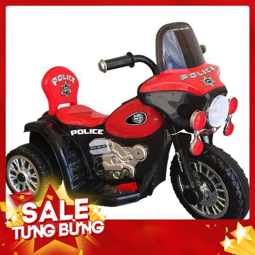 Xe đạp 3 bánh Nhựa Chợ Lớn Electric Motor Police One - M1732-X3B