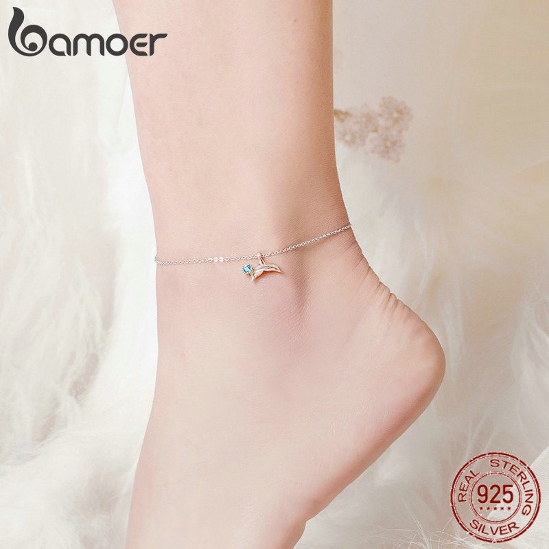 Lắc Chân Bamoer Hình Đuôi Cá Thời Trang Cho Nữ