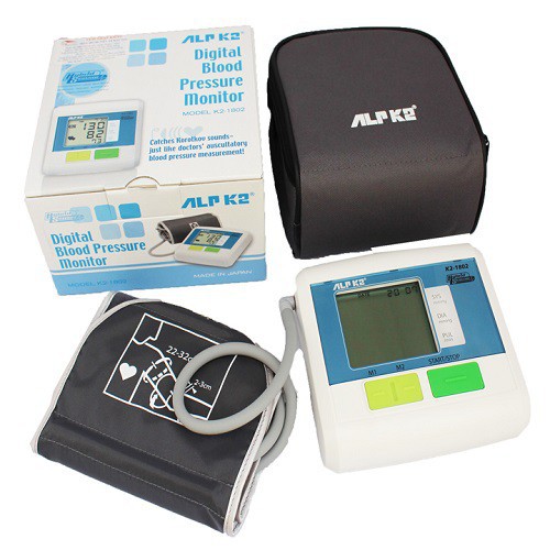 Máy đo huyết áp bắp tay ALPK2 K2 -1802 - Made in Japan [Chính hãng]