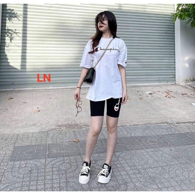 Sét áo Champi + quần legging Champi TH6