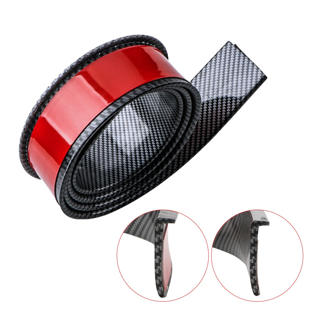 Bộ 2 Miếng dán Cao Su Xe Bánh Xe cuộn Bảo Vệ Gờ Chống va đập Chắn Bùn Xe và Bánh Xe Ô Tô sẵn keo dính
