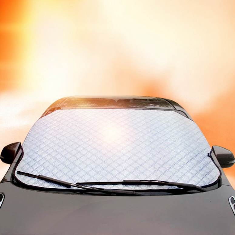 Caraccessory Bạt tráng bạc 3 lớp che kính lái ô tô, xe hơi Phụ kiện ô tô 24h