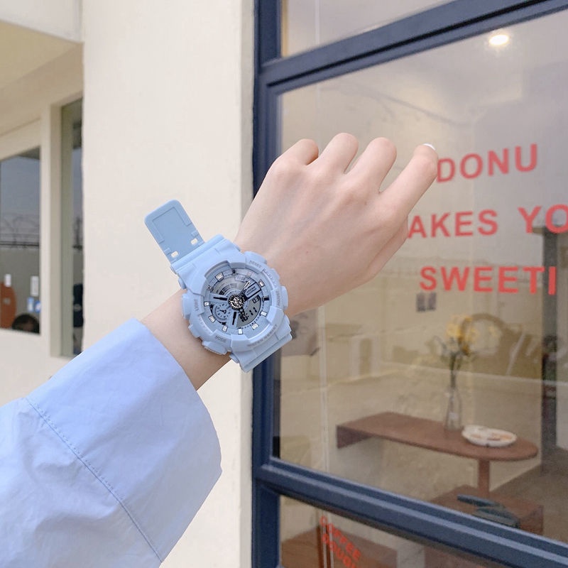 Đồng Hồ Đeo Tay Kỳ Lân Màu Tím Khoai Môn Phong Cách Mori Thể Thao Đơn Giản Dành Cho Nữ Sinh Trung Học