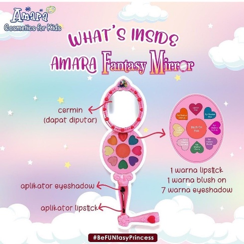 Amara MAKE UP FANTASY MIRROR (MAKE UP FOR KIDS) | BigBuy360 - bigbuy360.vn