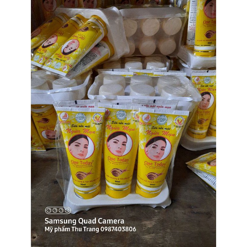 Sữa rửa mặt one today ốc sên