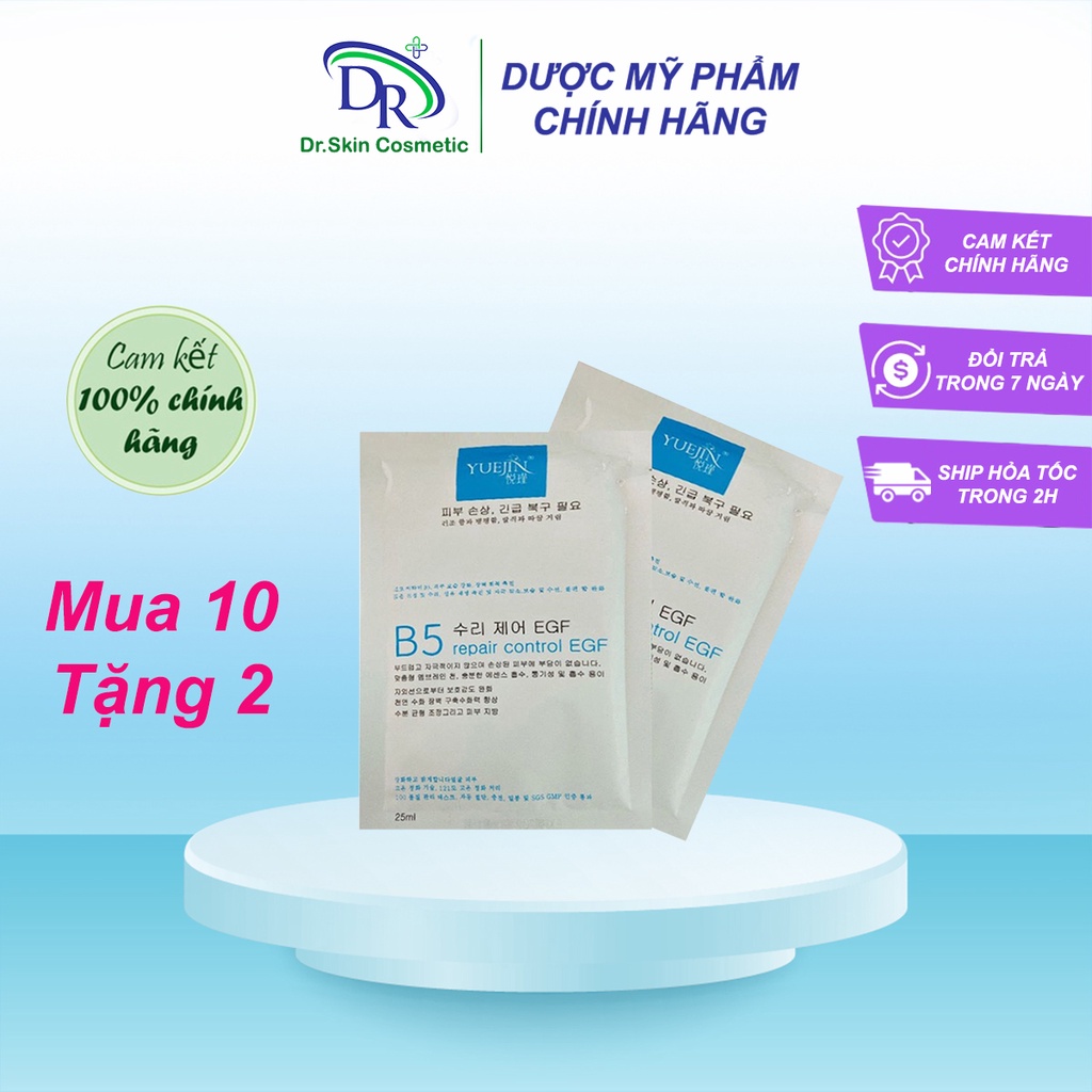 Mặt nạ B5 Repair Control EGF Hàn Quốc - Phục hồi cấp ẩm cho da, giúp chống lão hóa, làm sáng da tự nhiên và mờ thâm mụn.