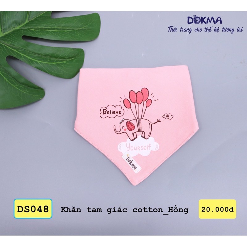 Khăn tam giác cotton Dokma