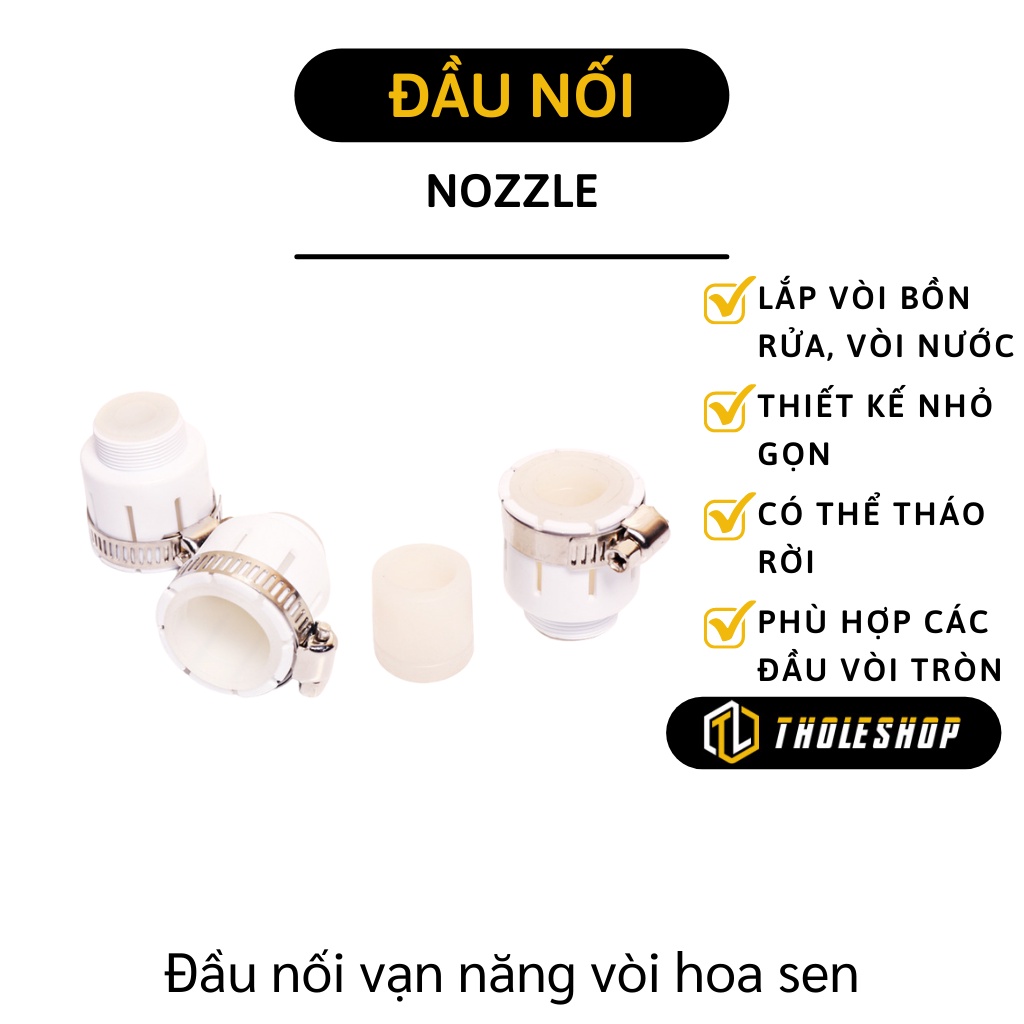 Đầu Nối Đa Năng - Đầu Nối Vòi Lọc Nước Chuyển Đổi Nhanh Vòi Hoa Sen 8581