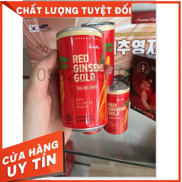 Nước Hồng Sâm Hàn Quốc Cowell Korean Red Ginseng Drink 12 lon x 175ml