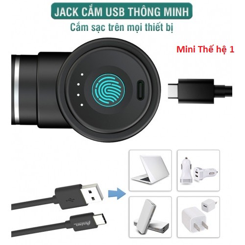 Booster Mini nguyên seal 2 Thế hệ Cao cấp - có vali đi kèm - Súng massage gun thư giãn cơ bắp