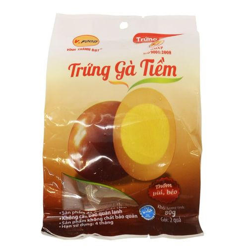 Combo 10 gói Trứng Gà Tiềm Vtd (2T/Gói)