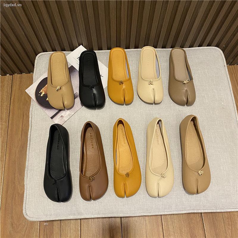 [ Mã 66CBSALE giảm 30K đơn 200K] Giày Búp Bê Da Mũi Vuông Thời Trang Xuân Thu 2021 Cho Nữ | BigBuy360 - bigbuy360.vn