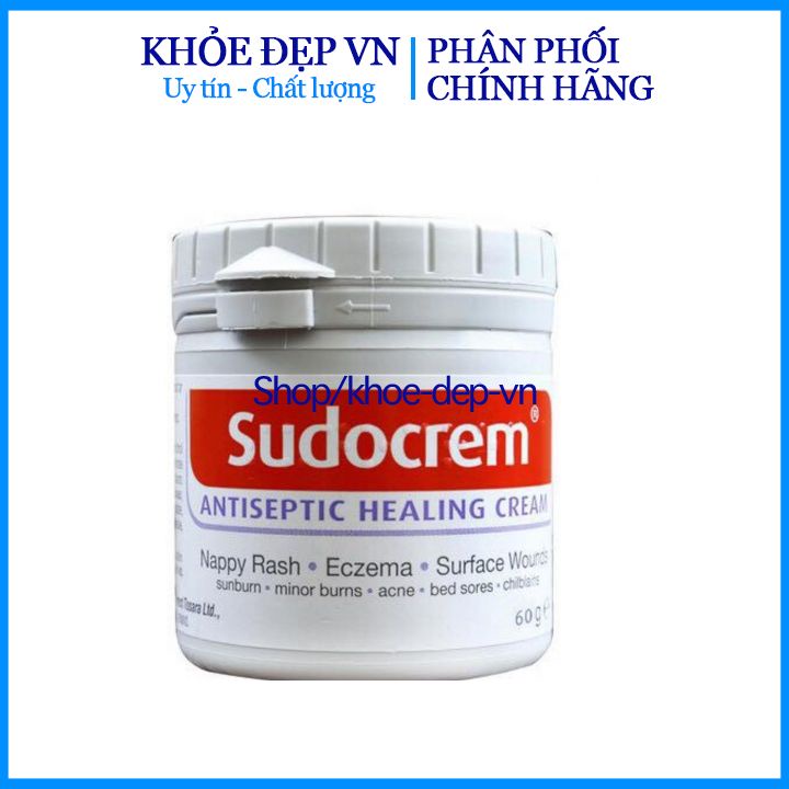 Kem bôi Soducrem Giảm bôi hăm tã , côn trình cắn và vết ngứa cho bé lọ 60gam