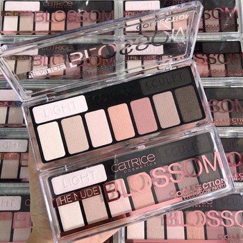 TESTER Phấn mắt Catrice The Nude Blossom Collection Eyeshadow Palette