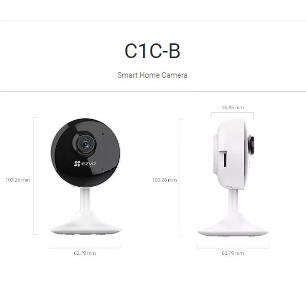 Camera Wifi An Ninh Ezviz CS-C1C 2MP Full HD- Hàng chính hãng