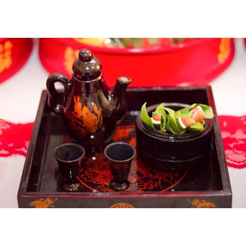 Bộ khay trà đám cưới