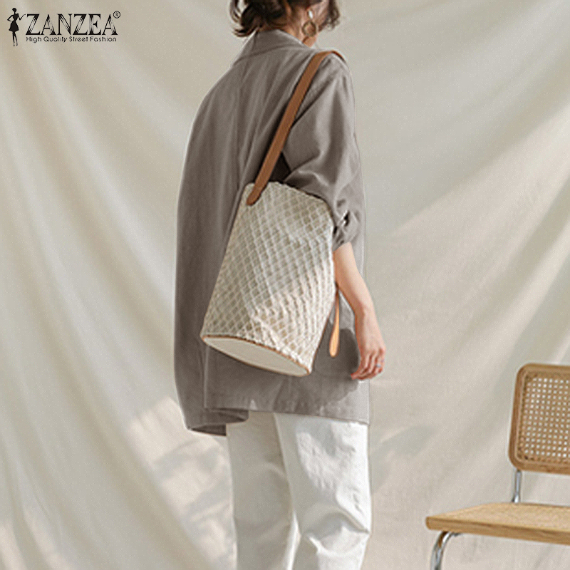 Áo Khoác Blazer ZANZEA Tay Dài Thời Trang Dành Cho Nữ