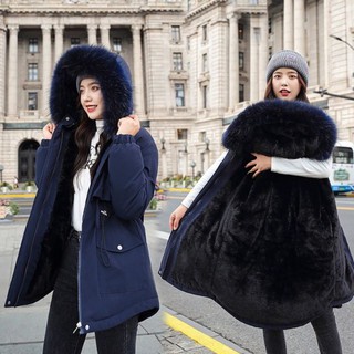 Áo parka lót lông siêu dày ấm {Hàng Quảng Châu loại I}