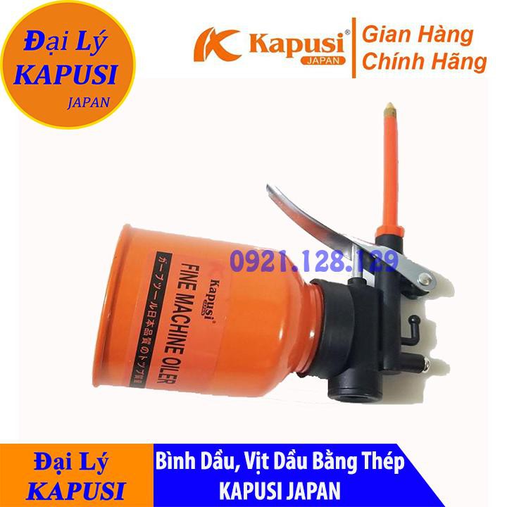 Bình Xịt Dầu, Bình vịt bơm dầu bình xịt dầu nhớt Bằng Thép KAPUSI JANPAN