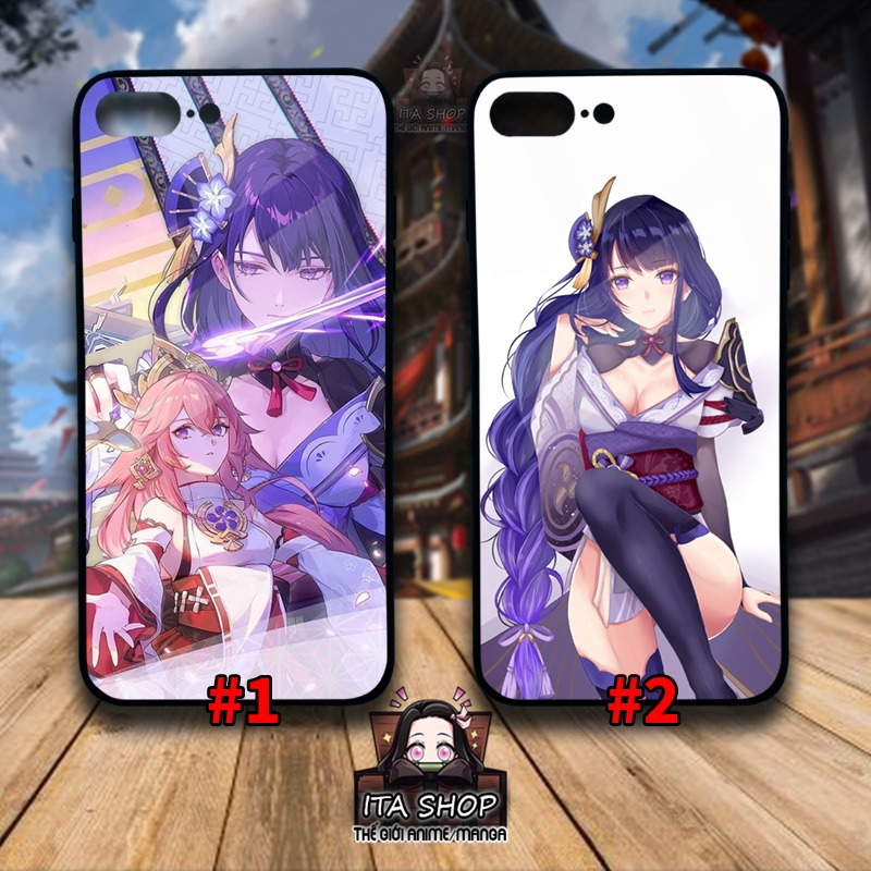 Ốp lưng Genshin Impact - Ốp Lưng Anime Iphone 5s 6 6s 6s+ 7+8+ X Xs Xr 11 11 pro max 12 12 pro max