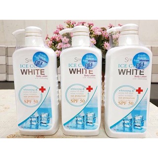 Sữa dưỡng thể trắng da và chống nắng Seren Ice Cool White Body Lotion Thái Lan