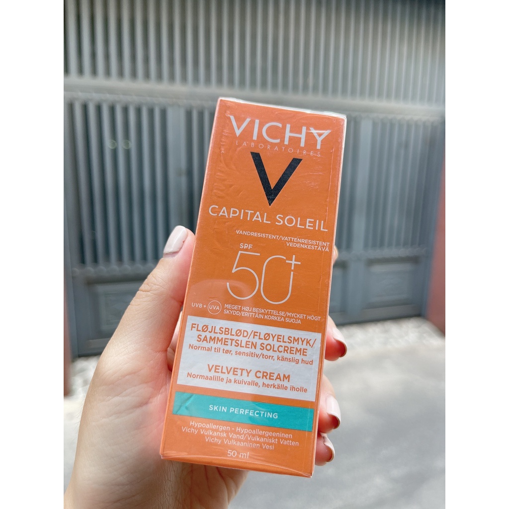 Vichy - Kem Chống Nắng Ideal Soleil Cho Da Khô Ngăn Ngừa Nếp Nhăn và Sạm Da 50ml