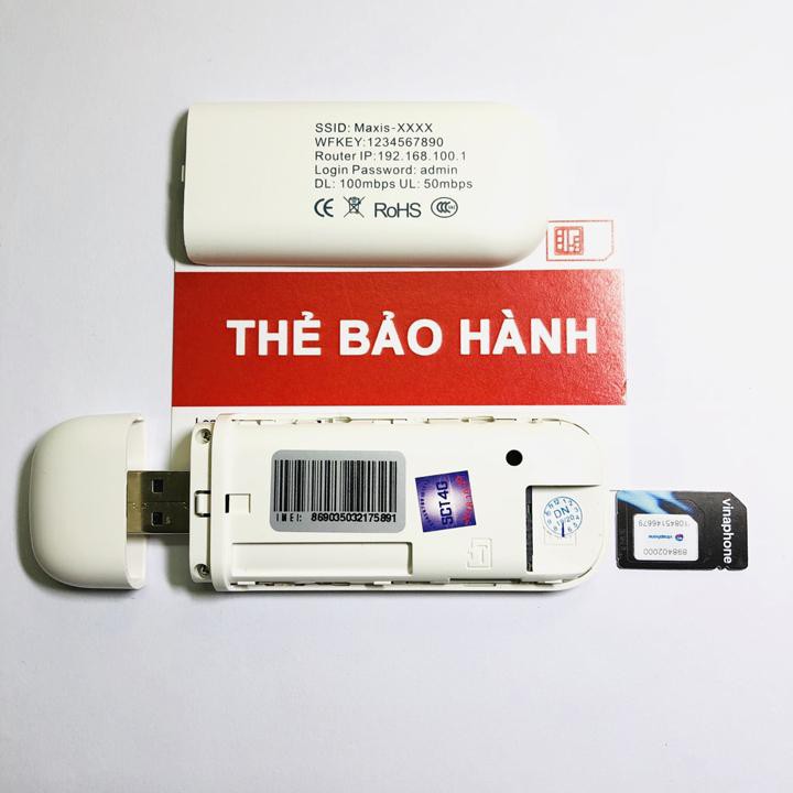 [Mã 1511ELSALE hoàn 7% đơn 300K] [Đảm Bảo Chính Hãng] Usb Dcom 4G Kiêm Phát Sóng Wifi, Tốc Độ Khủng | BigBuy360 - bigbuy360.vn