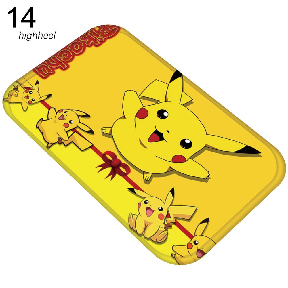 Thảm Chùi Chân Chống Trượt Hình Pikachu