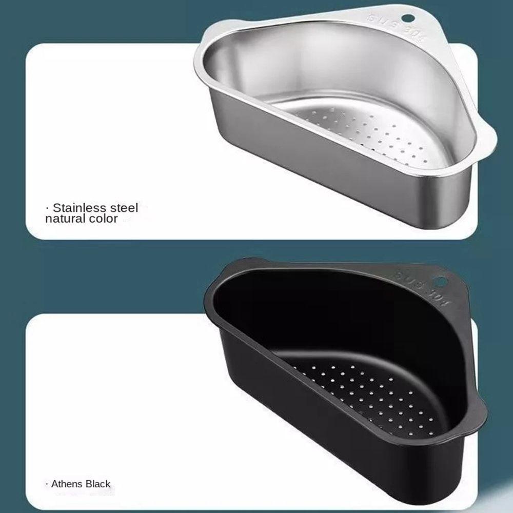 Rổ Tam Giác Đựng Thực Phẩm Ráo Nước Không Cần Khoan Lỗ Cho Nhà Bếp