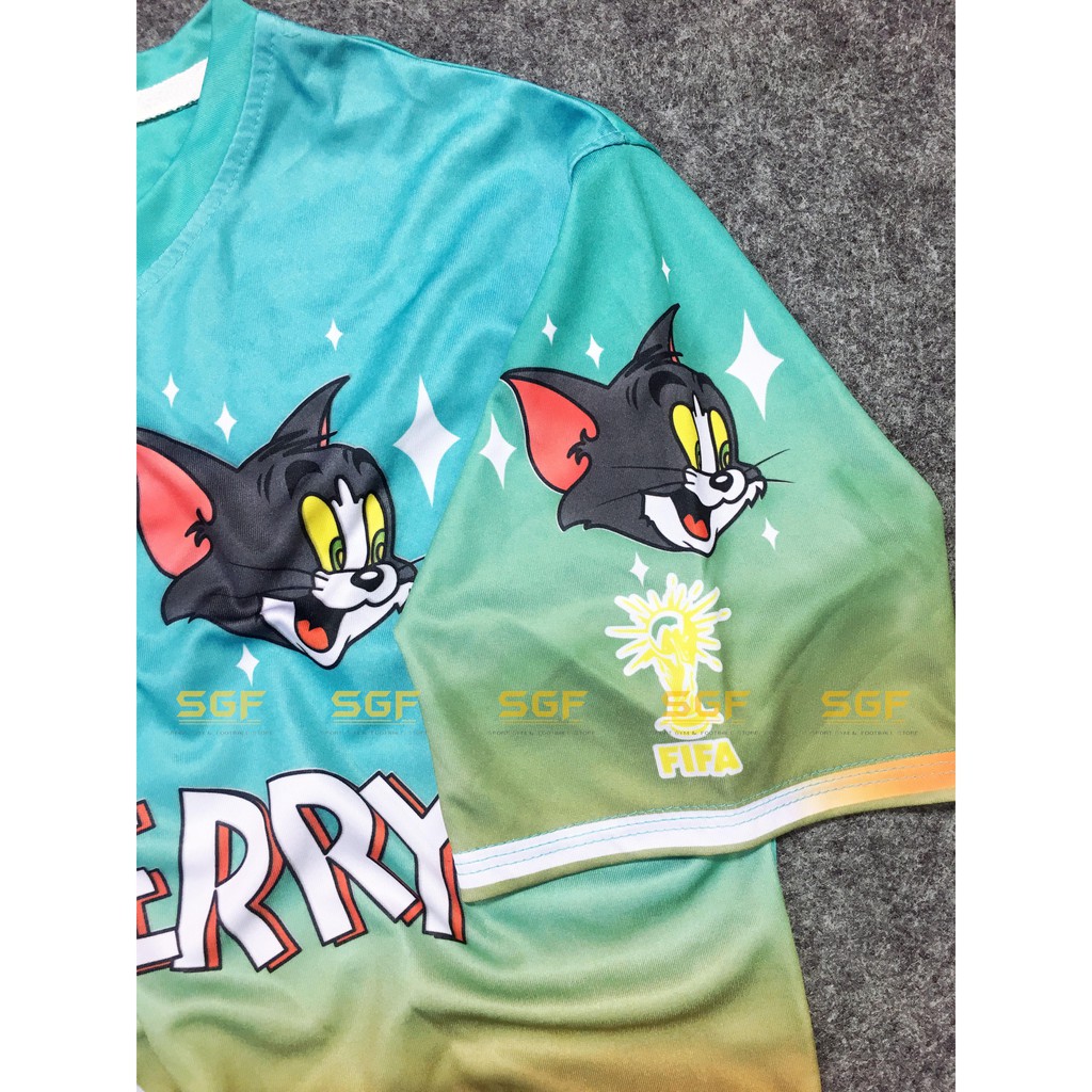 Đồ Bóng Đá TOM JERRY xanh | BigBuy360 - bigbuy360.vn