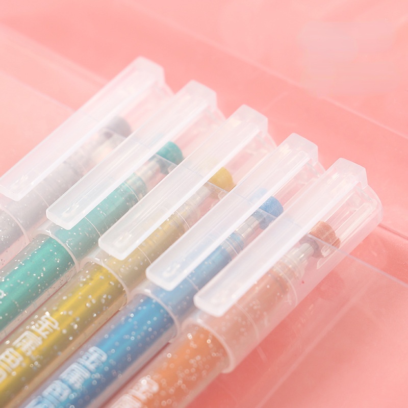 Set 12 bút dạ quang nhiều màu sắc tiện lợi