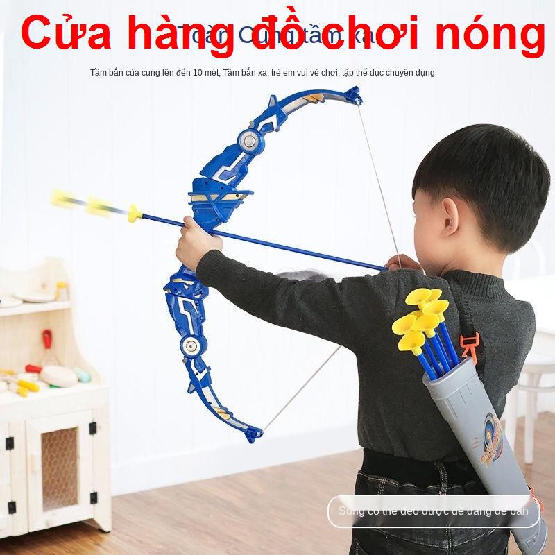 Trẻ em cung và mũi tên đồ chơi an toàn bắn súng quá khổ thể thao ngoài trời thông thường boy