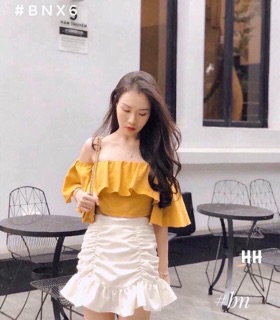 Chân váy đuôi cá katelụa siêu hot HÌNH THẬT TRẢI SÀN