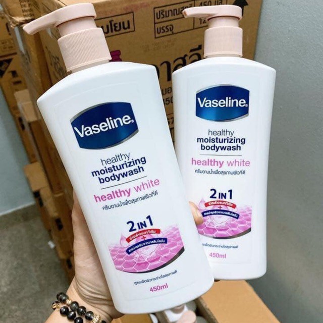 SỮA TẮM DƯỠNG ẨM VASELINE 2 IN 1 450 ML THÁI LAN