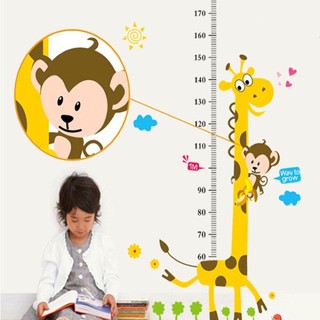 Decal dán tường thước đo chiều cao cho bé mẫu mới