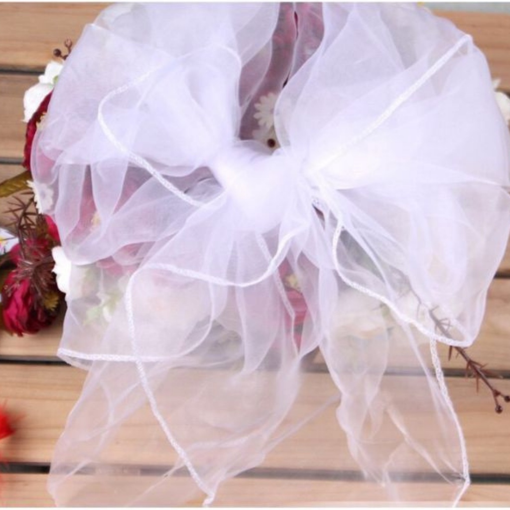 Khăn voan cho bé che mặt chùm đầu cho bé khi đi ra ngoài