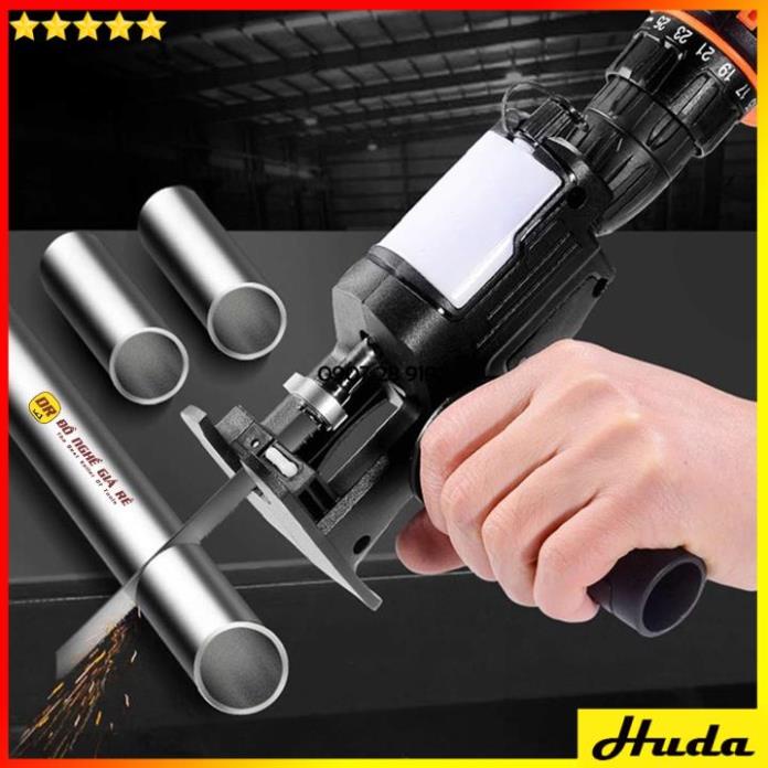 Bộ Chuyển Đổi Máy Khoan Thành Máy Cưa Điện, Máy Cắt Gỗ Cầm Tay - Tặng 25 Lưỡi Cưa Lọng Đa Năng