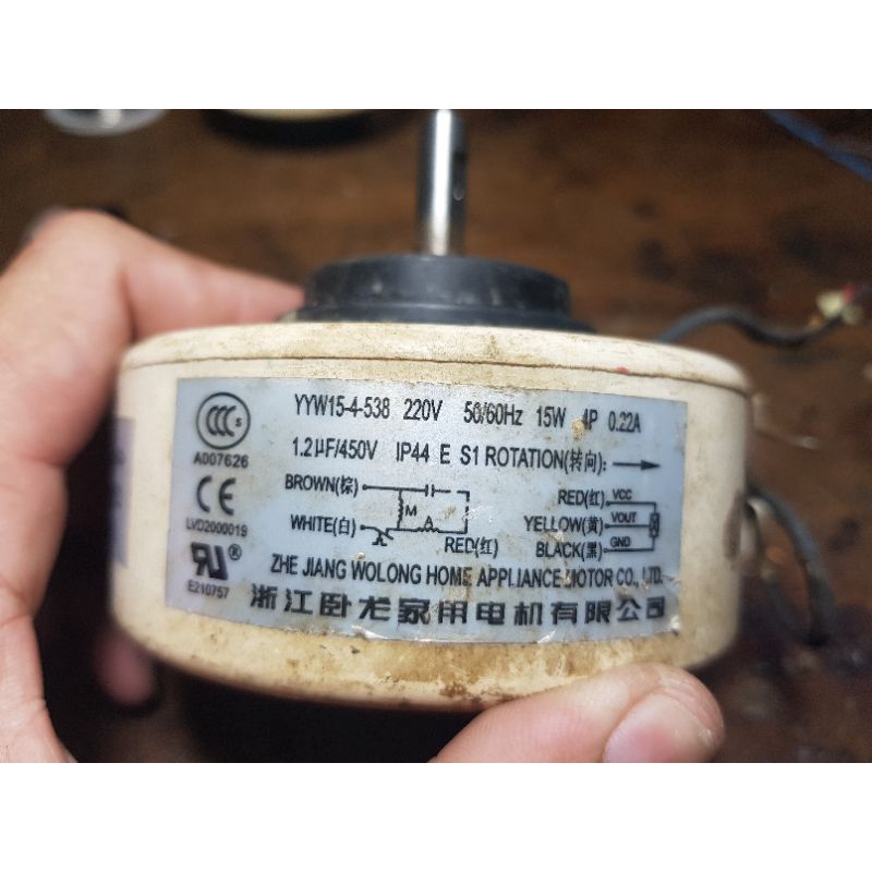 MOTOR quạt dàn lạnh - hàng tháo máy