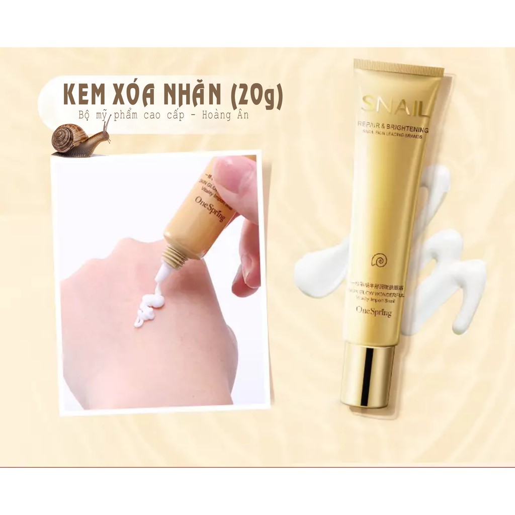 BỘ MỸ PHẨM ỐC SÊN THIÊN NHIÊN ( BẢN MỚI NHẤT) - ONESPRING SNAIL CHÍNH HÃNG | BigBuy360 - bigbuy360.vn