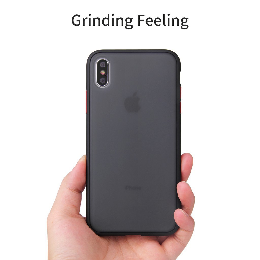 Ốp điện thoại nhám bảo vệ cho Iphone 11 pro max Casing Iphone 6 6s 7 8 7Plus 8Plus X XS XR XS MAX