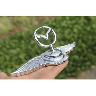 Biểu tượng logo Mazda cánh chim đặt nắp capo { HÀNG ĐẸP }