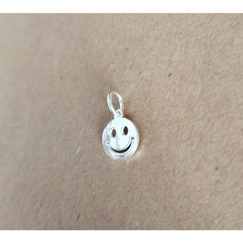 Charm bạc 925 hình mặt cười vui vẻ vĩnh viễn bảo hành
