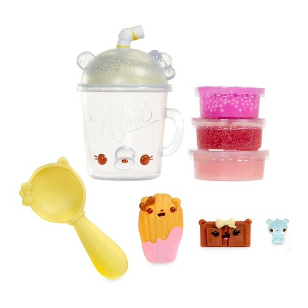 Bộ đồ chơi slime Num Noms Snackables Silly Shakes -  Mixed Berry Smoothie (Mỹ)