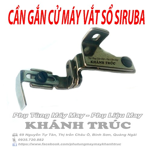 Cần gắn cử máy may vắt sổ công nghiệp SIRUBA, SUNTAR, KAISER, SUNSIR