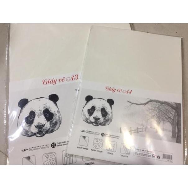 Tập giấy vẽ  Sakura A3-A4🔥chuyên dùng vẽ chì🌈 vẽ màu nước💦 chất lượng đẹp
