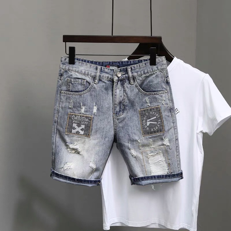 Quần Short Nam Jean Nam Chất Bò WK 253